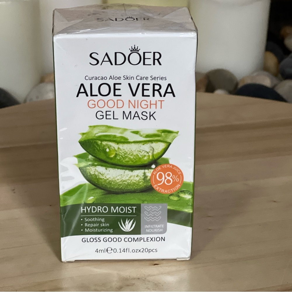 Sadoer Aloe Vera Good Night Gel Mask